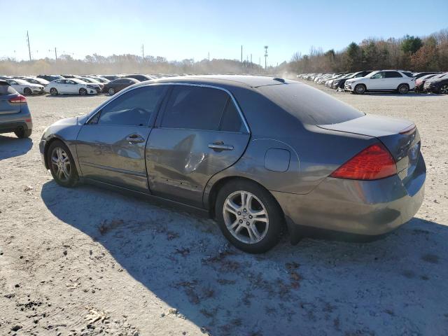 1HGCM56807A151048 - 2007 HONDA ACCORD EX GRAY photo 2