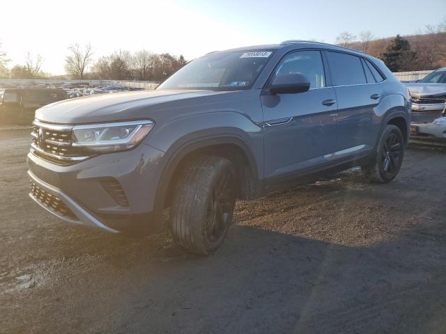 1V2KE2CA7NC225501 - 2022 VOLKSWAGEN ATLAS CROS SE ნაცრისფერი ფოტო 1