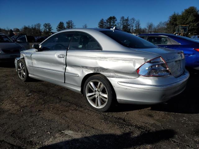 WDBTJ56H69F269360 - 2009 MERCEDES-BENZ CLK 350 SILVER photo 2