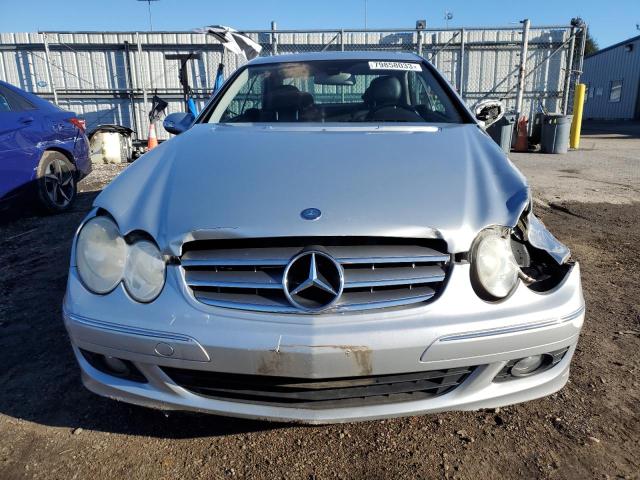 WDBTJ56H69F269360 - 2009 MERCEDES-BENZ CLK 350 SILVER photo 5