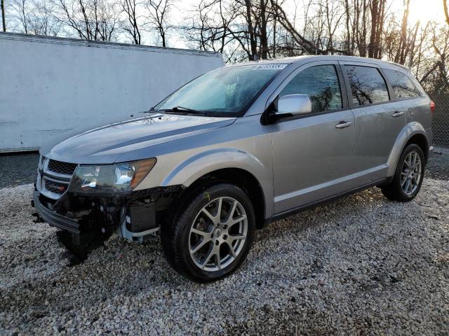 3C4PDDEG6KT816488 - 2019 DODGE JOURNEY GT SILVER photo 1