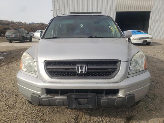 2HKYF185X3H534685 - 2003 HONDA PILOT EXL SILVER photo 5