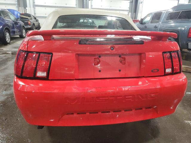 1FAFP44473F411252 - 2003 FORD MUSTANG RED photo 6