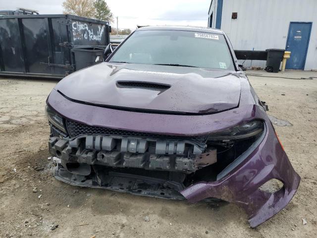 2C3CDXHG1MH603900 - 2021 DODGE CHARGER GT PURPLE photo 5