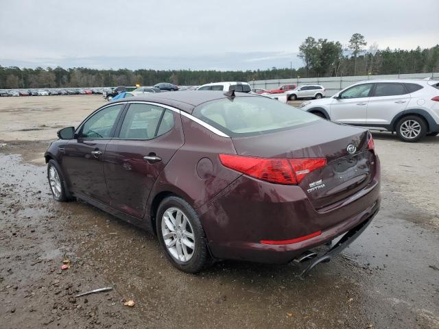 5XXGM4A70CG070655 - 2012 KIA OPTIMA LX BURGUNDY photo 2