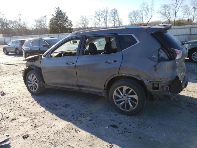 5N1AT2MV8FC912620 - 2015 NISSAN ROGUE S GRAY photo 2