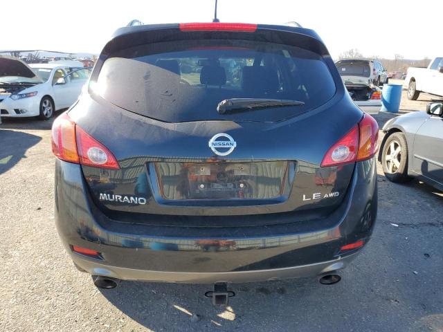 JN8AZ18W89W146833 - 2009 NISSAN MURANO S BLACK photo 6