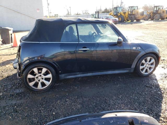 WMWRH33516TJ42936 - 2006 MINI COOPER S BLACK photo 3