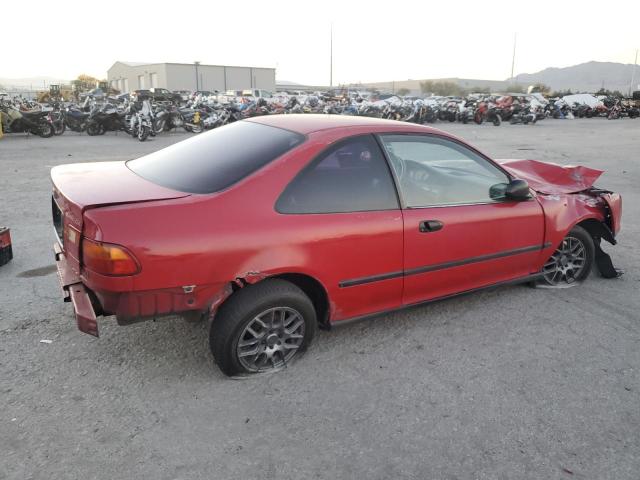 2HGEJ2147PH500213 - 1993 HONDA CIVIC DX RED photo 3