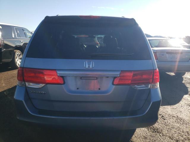 5FNRL38638B112510 - 2008 HONDA ODYSSEY EXL BLUE photo 6