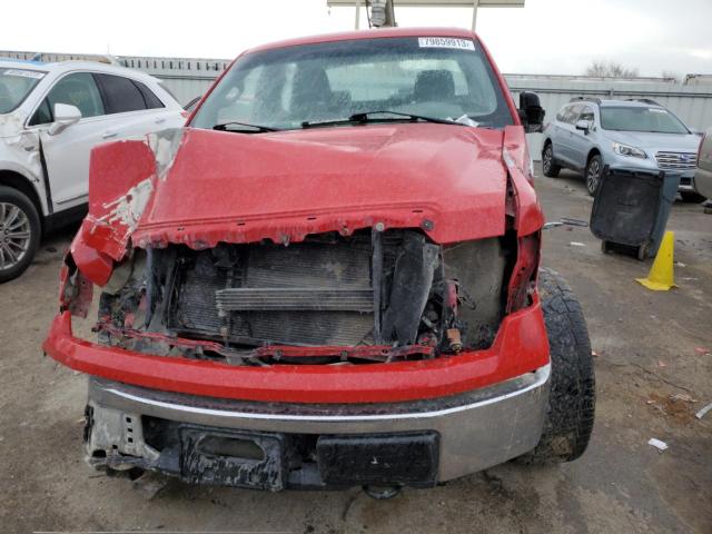 1FTRW14879KB32976 - 2009 FORD F150 SUPERCREW RED photo 5