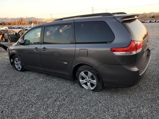 5TDKK3DC8CS272497 - 2012 TOYOTA SIENNA LE GRAY photo 2