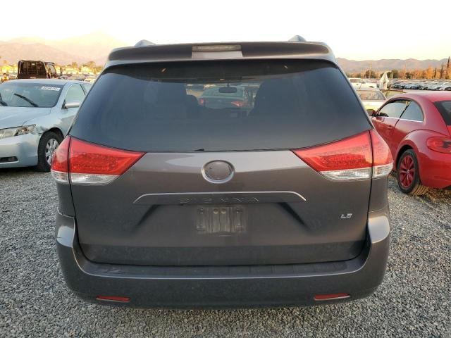 5TDKK3DC8CS272497 - 2012 TOYOTA SIENNA LE GRAY photo 6