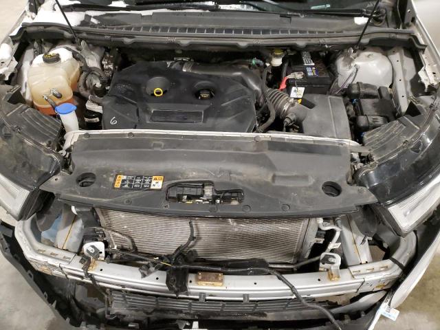 2FMTK4J92FBB75798 - 2015 FORD EDGE SEL SILVER photo 12