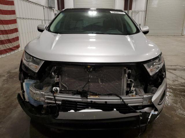 2FMTK4J92FBB75798 - 2015 FORD EDGE SEL SILVER photo 5