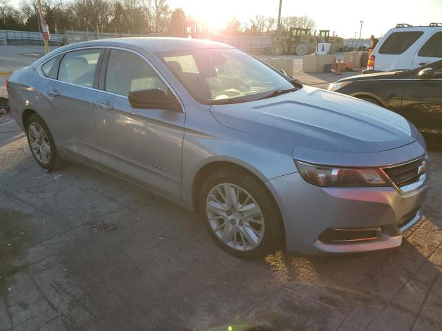 1G11Y5SL9EU131390 - 2014 CHEVROLET IMPALA LS BLUE photo 4