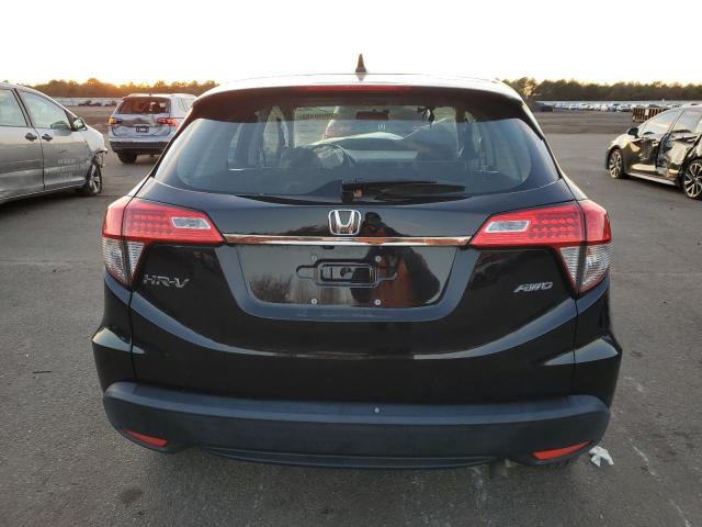 3CZRU6H32KG716341 - 2019 HONDA HR-V LX BLACK photo 6