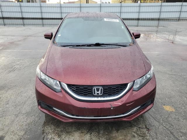 2HGFB2F59FH557739 - 2015 HONDA CIVIC LX RED photo 5