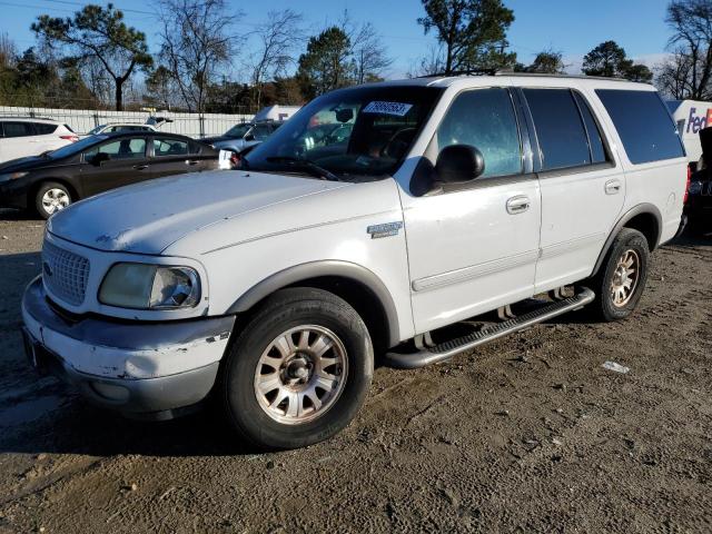 1FMRU15L32LA02617 - 2002 FORD EXPEDITION XLT WHITE photo 1