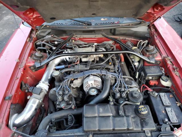 1FALP42X4VF203106 - 1997 FORD MUSTANG GT RED photo 11