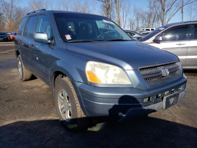 5FNYF18465B037352 - 2005 HONDA PILOT EX GRAY photo 4