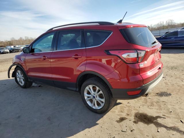 1FMCU9HD1JUA81870 - 2018 FORD ESCAPE SEL RED photo 2