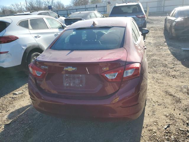 1G1BE5SM1H7209394 - 2017 CHEVROLET CRUZE LT MAROON photo 6