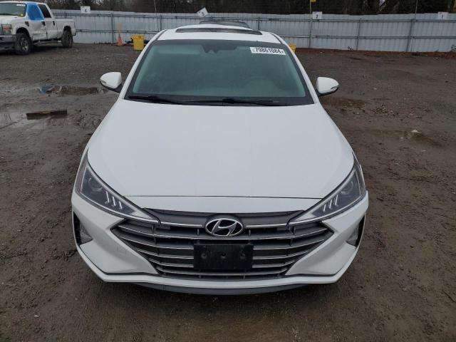 KMHD84LFXLU109186 - 2020 HYUNDAI ELANTRA SEL WHITE photo 5