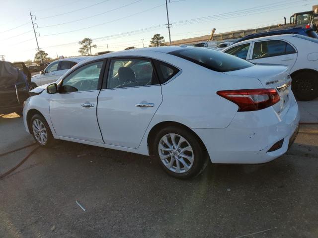 3N1AB7AP7JL657856 - 2018 NISSAN SENTRA S WHITE photo 2