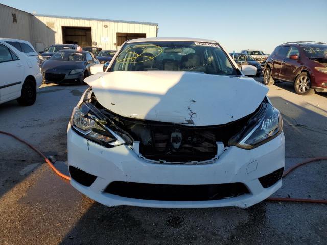 3N1AB7AP7JL657856 - 2018 NISSAN SENTRA S WHITE photo 5