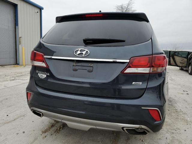 KM8SMDHF6HU175849 - 2017 HYUNDAI SANTA FE SE GRAY photo 6