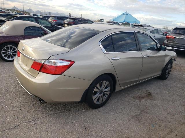 1HGCR2F31EA033303 - 2014 HONDA ACCORD LX BEIGE photo 3