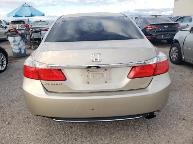 1HGCR2F31EA033303 - 2014 HONDA ACCORD LX BEIGE photo 6