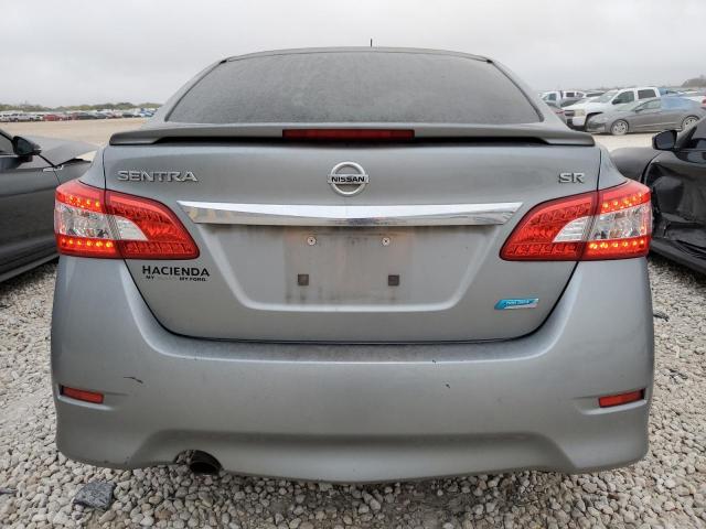 3N1AB7AP3EY292441 - 2014 NISSAN SENTRA S GRAY photo 6