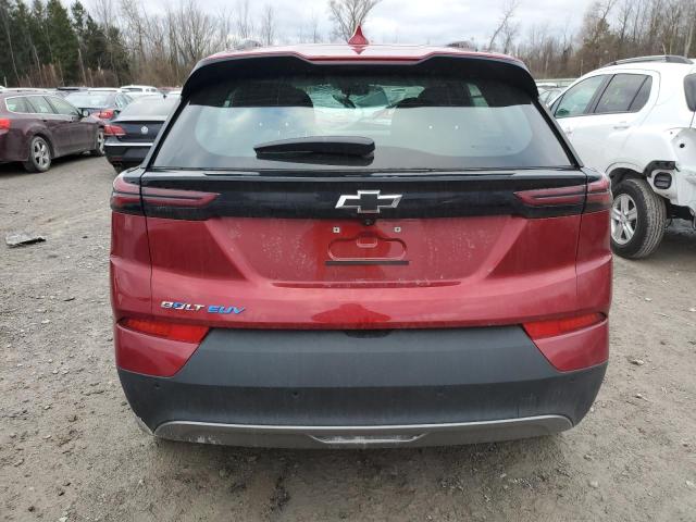 1G1FY6S00P4150480 - 2023 CHEVROLET BOLT EUV LT RED photo 6