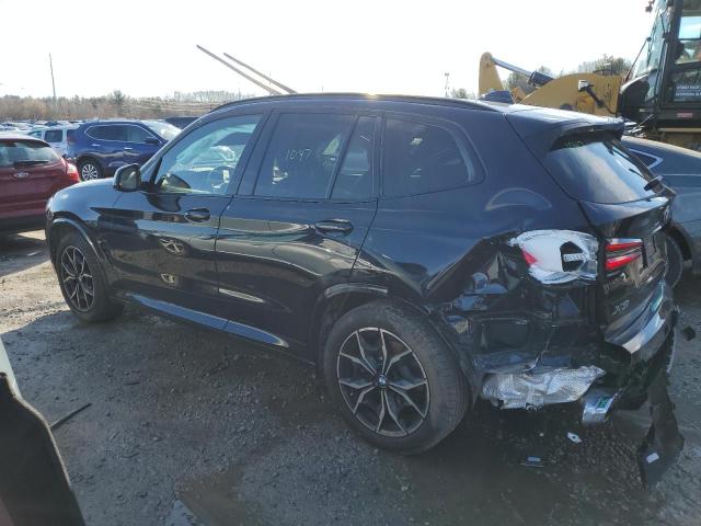 5UX53DP03N9M67442 - 2022 BMW X3 XDRIVE30I BLACK photo 2