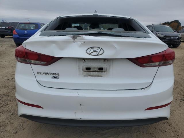 5NPD74LF8HH076505 - 2017 HYUNDAI ELANTRA SE WHITE photo 6