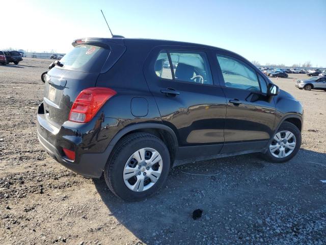 3GNCJKSB8HL236499 - 2017 CHEVROLET TRAX LS BLACK photo 3