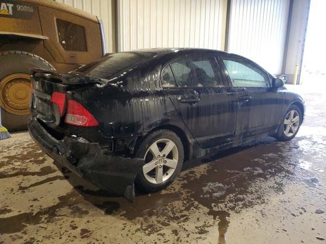 2HGFA16597H000408 - 2007 HONDA CIVIC LX BLACK photo 3