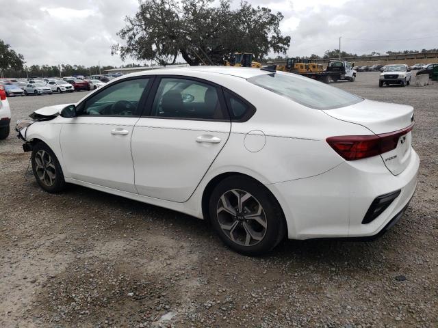 3KPF24AD7LE140636 - 2020 KIA FORTE FE WHITE photo 2