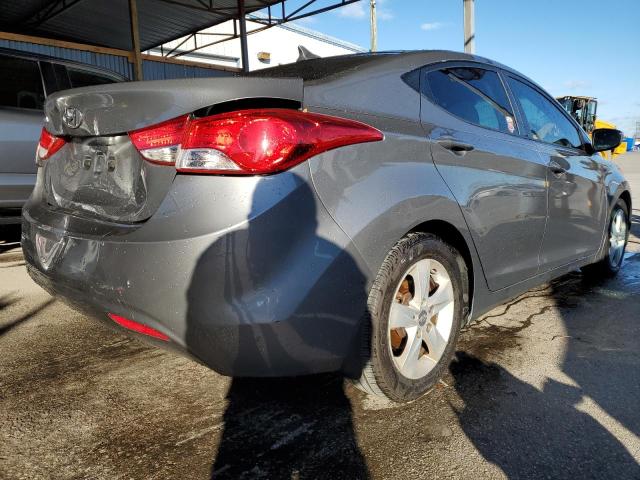 5NPDH4AEXDH392182 - 2013 HYUNDAI ELANTRA GLS GRAY photo 3