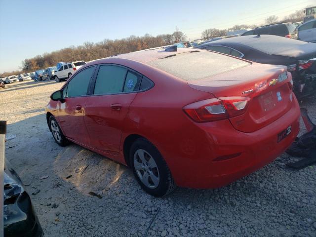 1G1BC5SM5J7144111 - 2018 CHEVROLET CRUZE LS RED photo 2