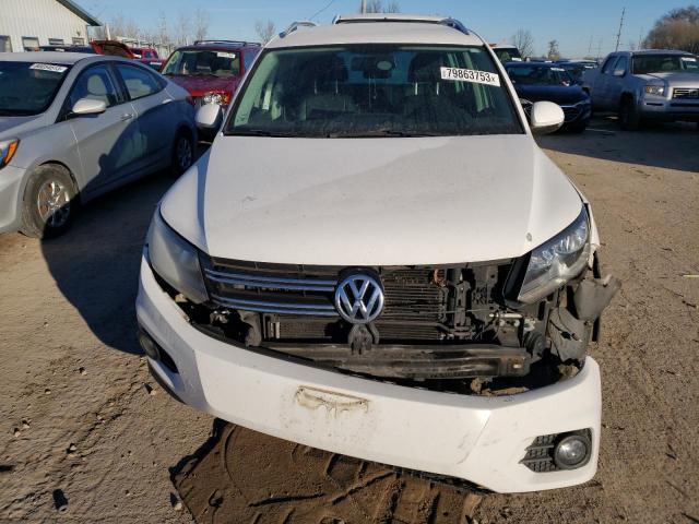 WVGAV7AX4CW539874 - 2012 VOLKSWAGEN TIGUAN S WHITE photo 5