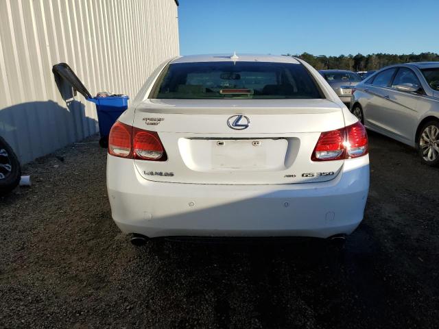 JTHCE96S070003761 - 2007 LEXUS GS 350 WHITE photo 6