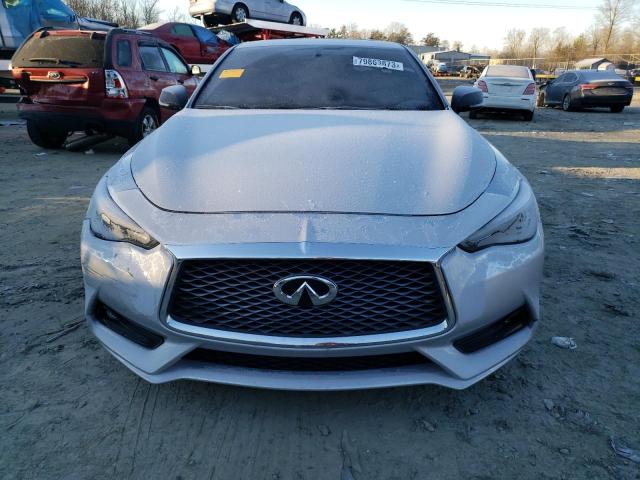 JN1FV7EL5JM630536 - 2018 INFINITI Q60 RED SPORT 400 SILVER photo 5