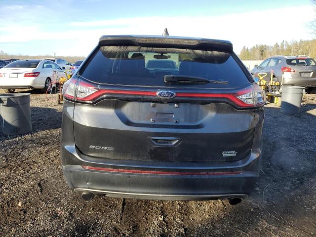 2FMPK3J9XGBB14065 - 2016 FORD EDGE SEL GRAY photo 6