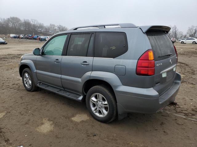 JTJBT20X950076880 - 2005 LEXUS GX 470 GRAY photo 2