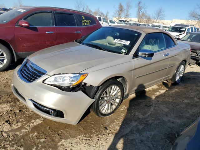 1C3BCBFG4EN134198 - 2014 CHRYSLER 200 LIMITED BEIGE photo 1