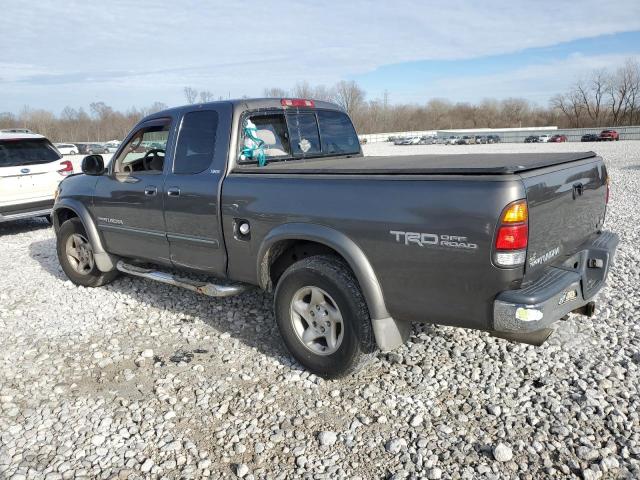 5TBRT34114S450481 - 2004 TOYOTA TUNDRA ACCESS CAB SR5 GRAY photo 2