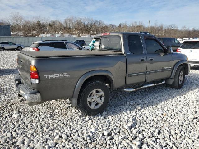 5TBRT34114S450481 - 2004 TOYOTA TUNDRA ACCESS CAB SR5 GRAY photo 3